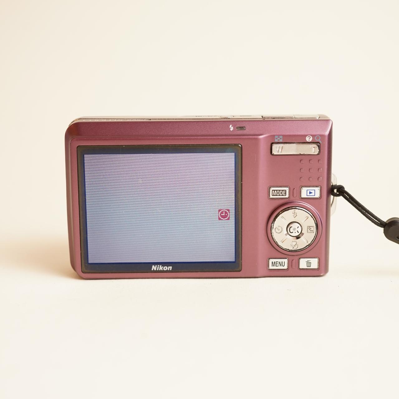 Nikon Coolpix S550 Digital Camera | 10.0MP | Tested & Working | Maroon