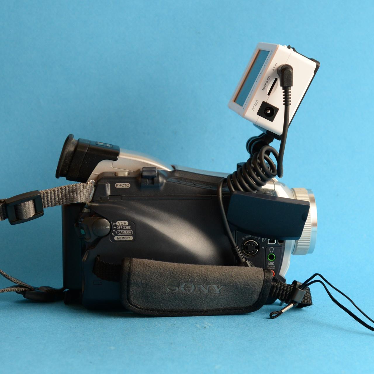 Sony DCR-TRV27 Handycam with Tapeless Accessories | Camcorder | Tested & Working | Silver