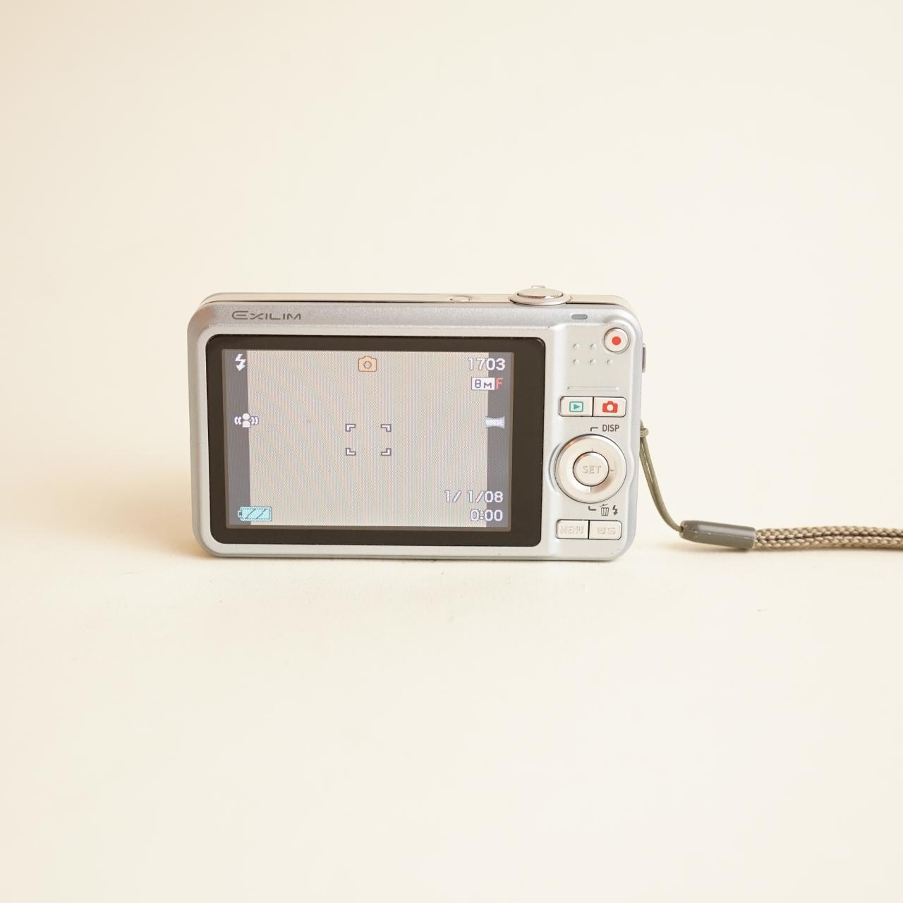 Casio Exilim EX-Z85 | 9.1MP | Tested & Working | Silver/Blue