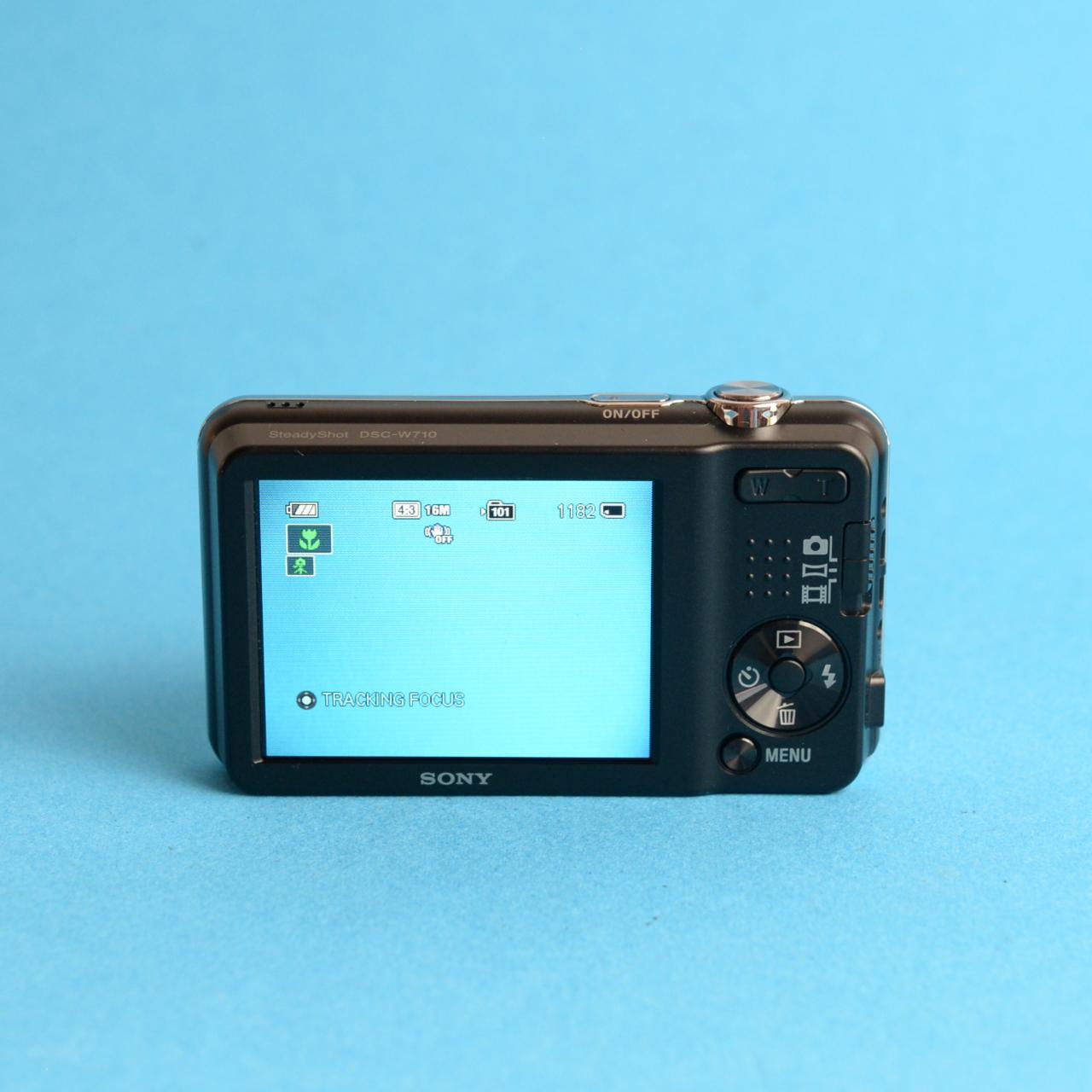 Sony CyberShot DSC-W710 Digital Camera | 16.1MP | Tested & Working | Silver