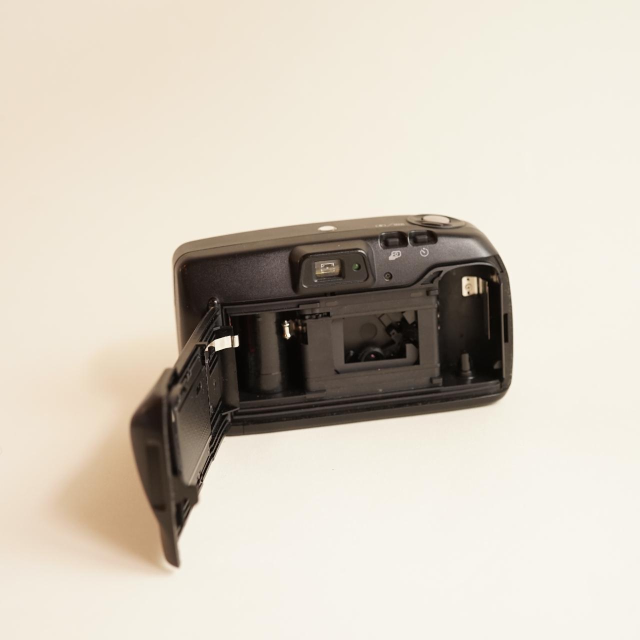 Canon SureShot Film Camera | 35mm Point & Shoot | Tested & Working | Black
