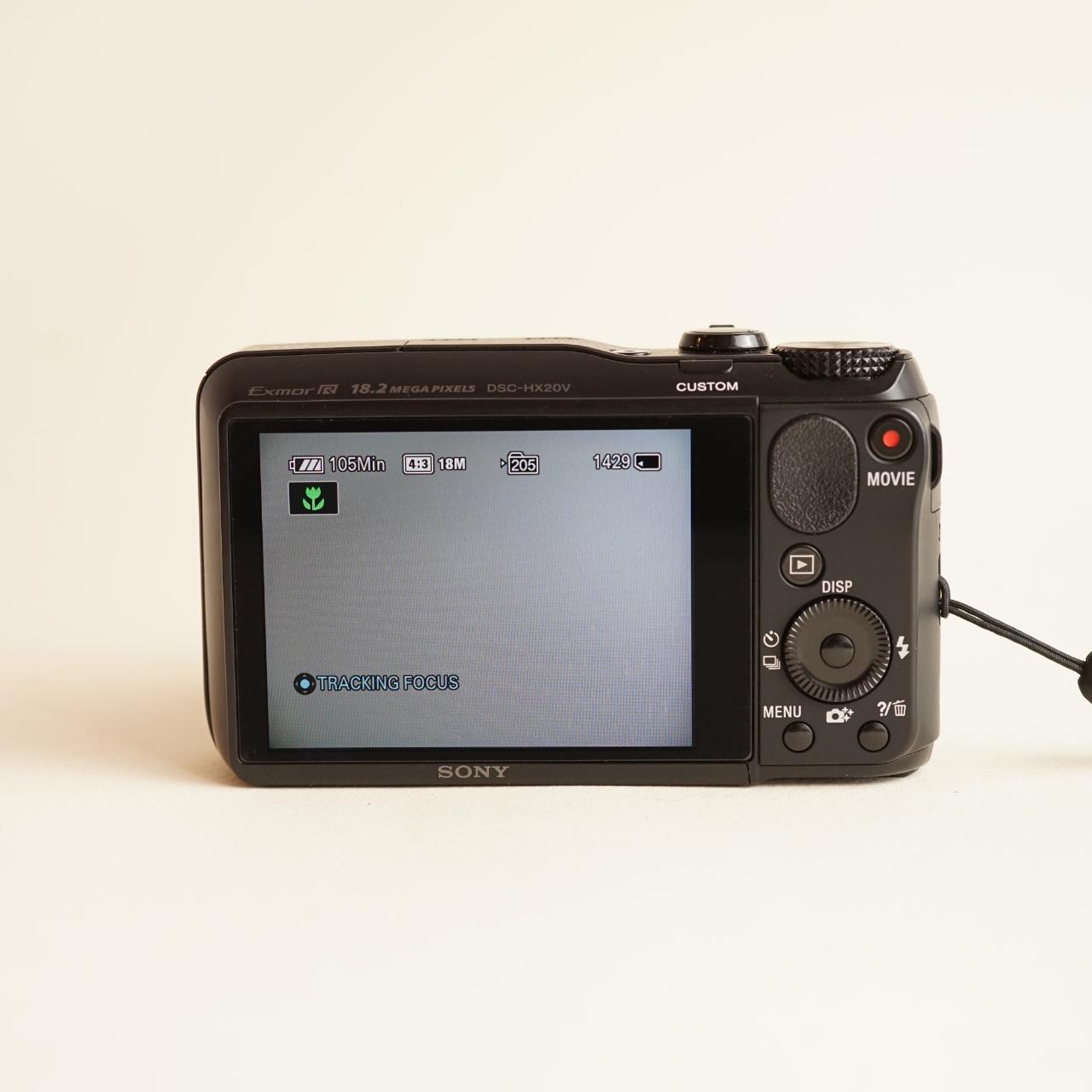 Sony Cyber-shot DSC-HX20V Digital Camera | 18MP | Tested & Working | Black