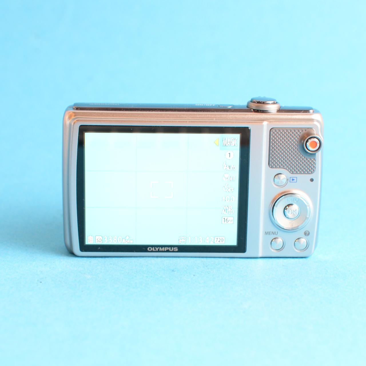 Olympus VR-340 Digital Camera | 16MP | Tested & Working | Silver