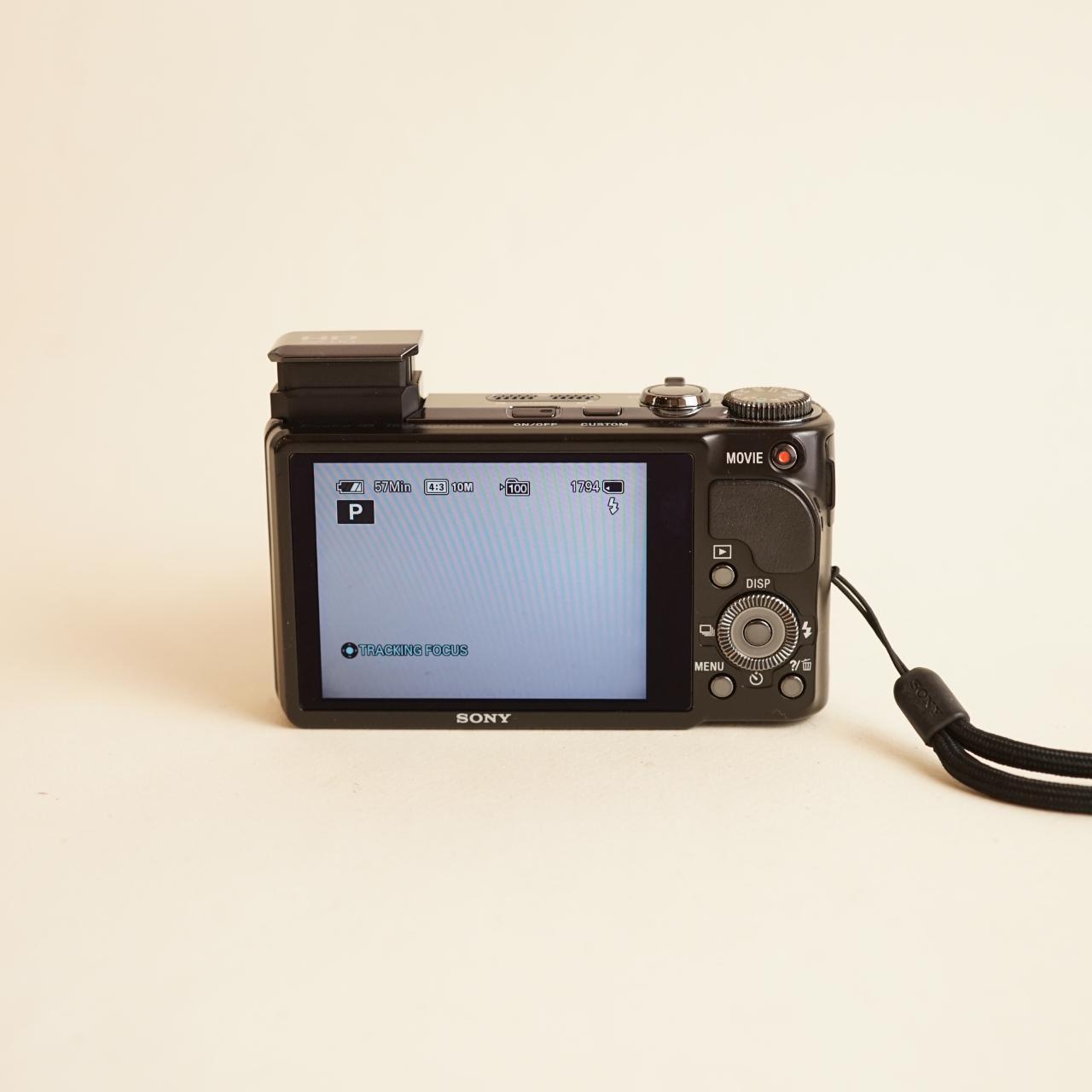 Sony Cyber-shot DSC-HX9V Digital Camera | 16.2MP | Tested & Working | Black