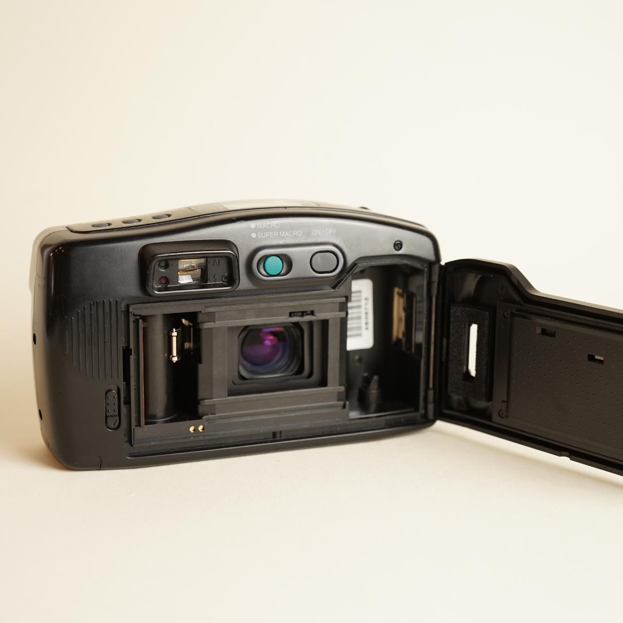 Samsung Maxima Zoom 105 | 35mm Film Camera | Tested & Working | Black