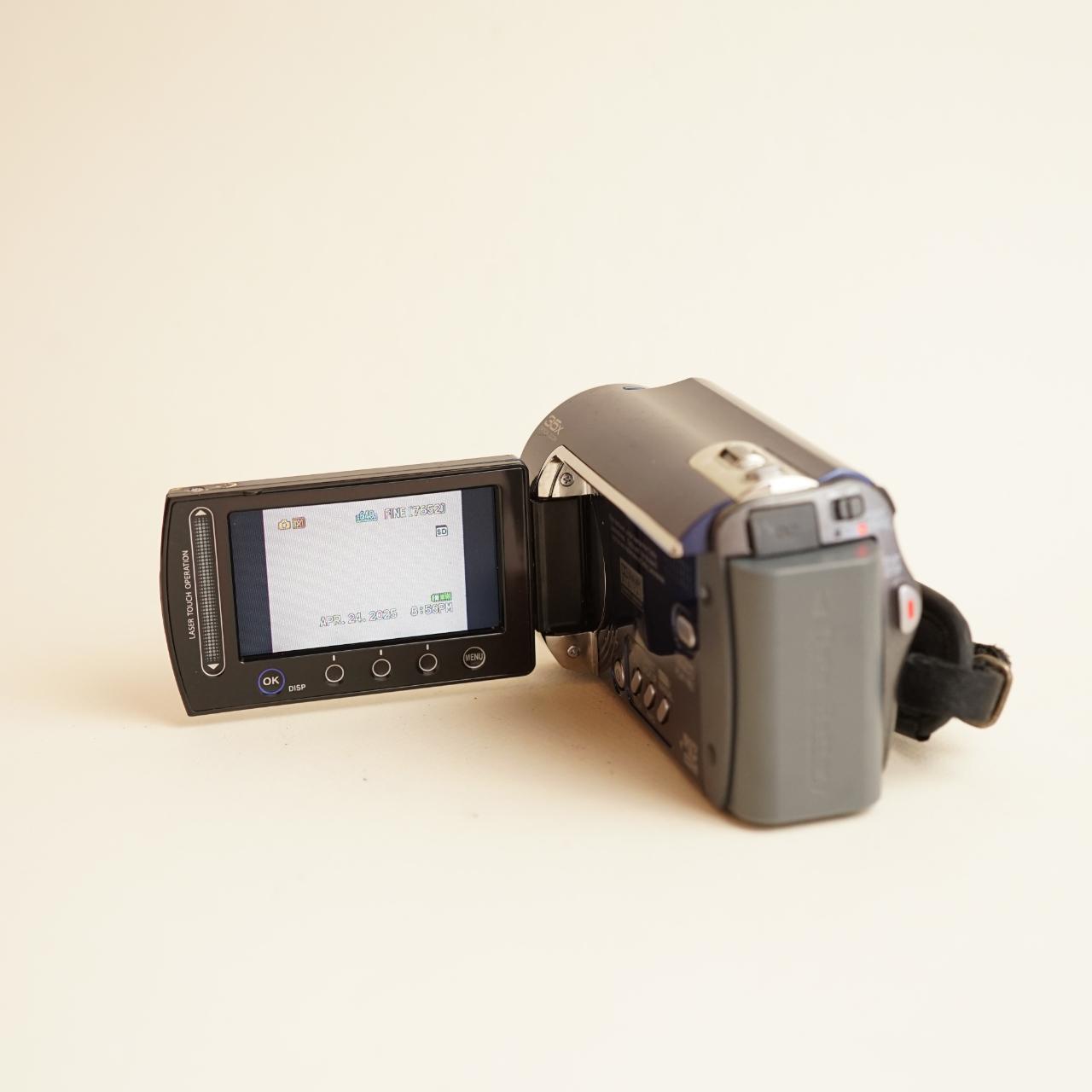 JVC Everio GZ-MG330AU Digital Camcorder | Tested & Working | Blue