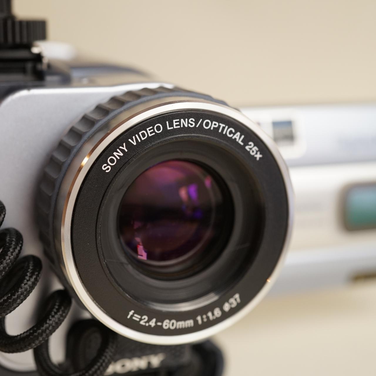 Sony Handycam DCR-TRV340 Digital8 Camcorder with Tapeless Setup | Camcorder | Tested & Working | Silver