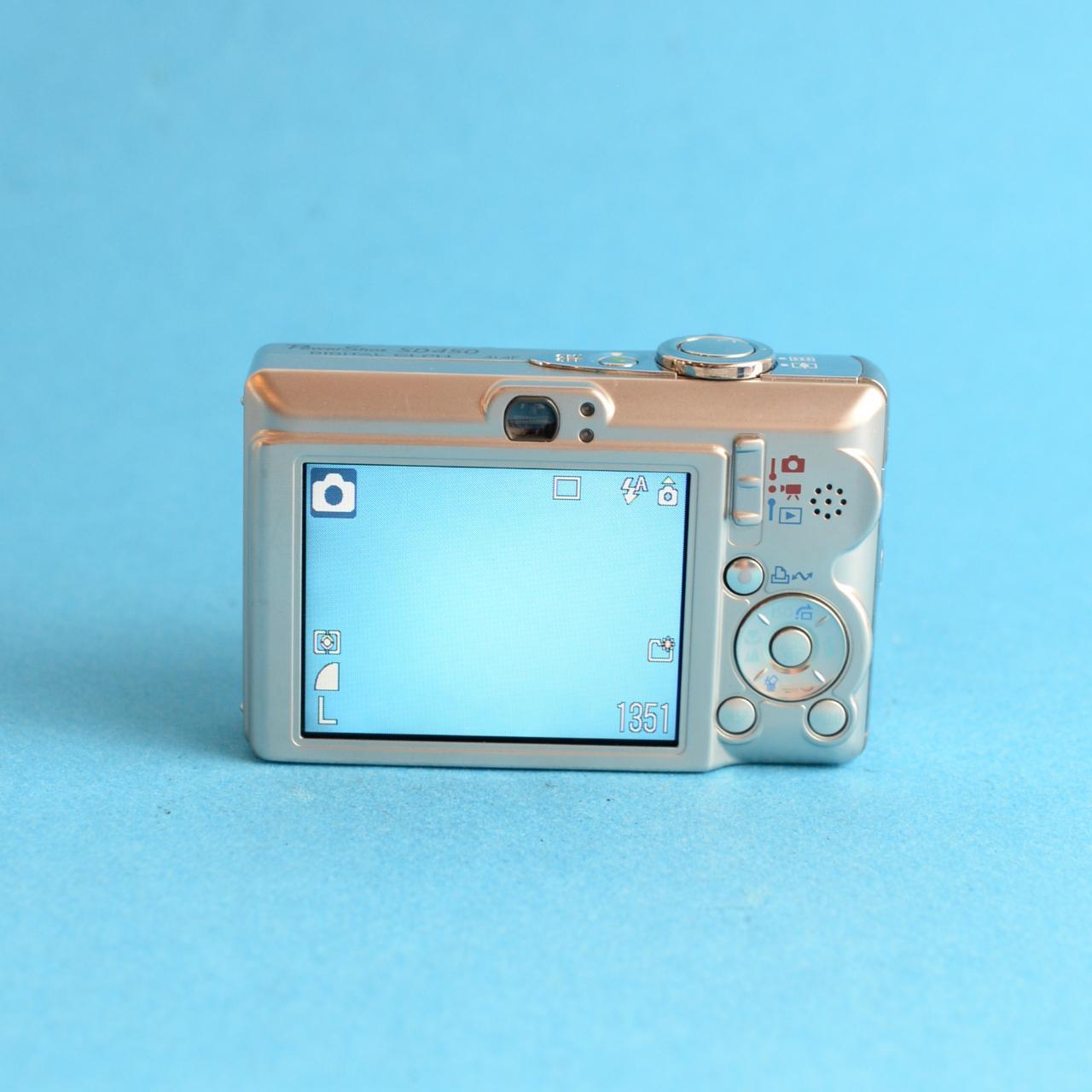 Canon PowerShot SD450 Digital Camera | 5MP | Tested & Working | Silver