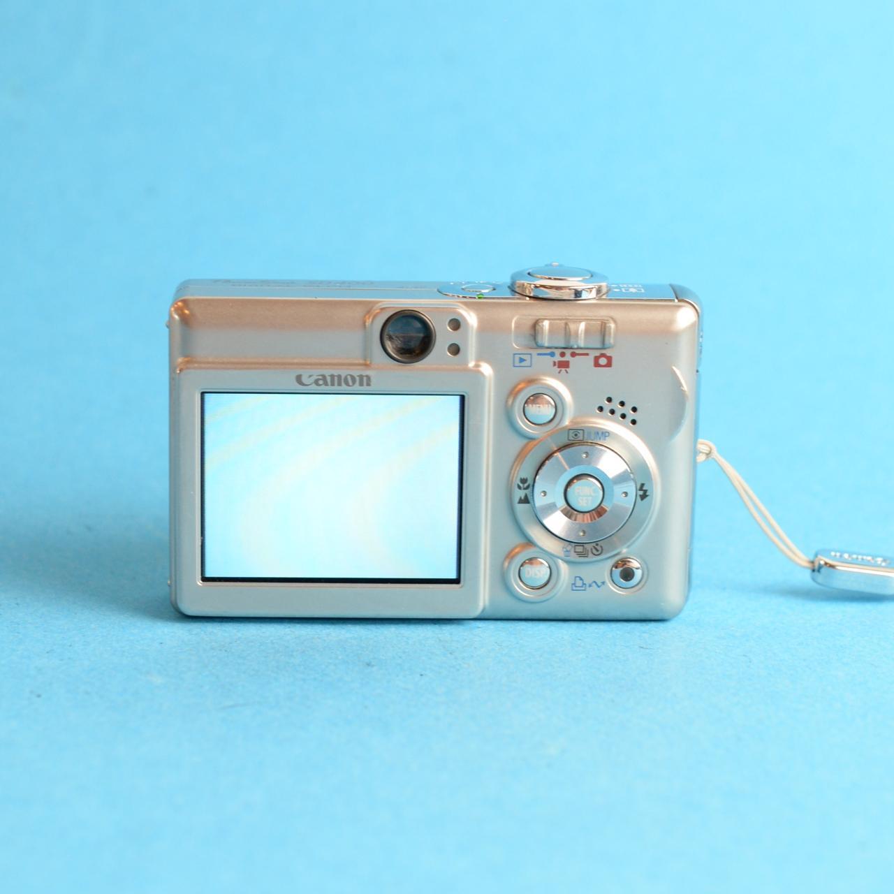 Canon PowerShot SD400 Digital Camera | 5MP | Tested & Working | Silver