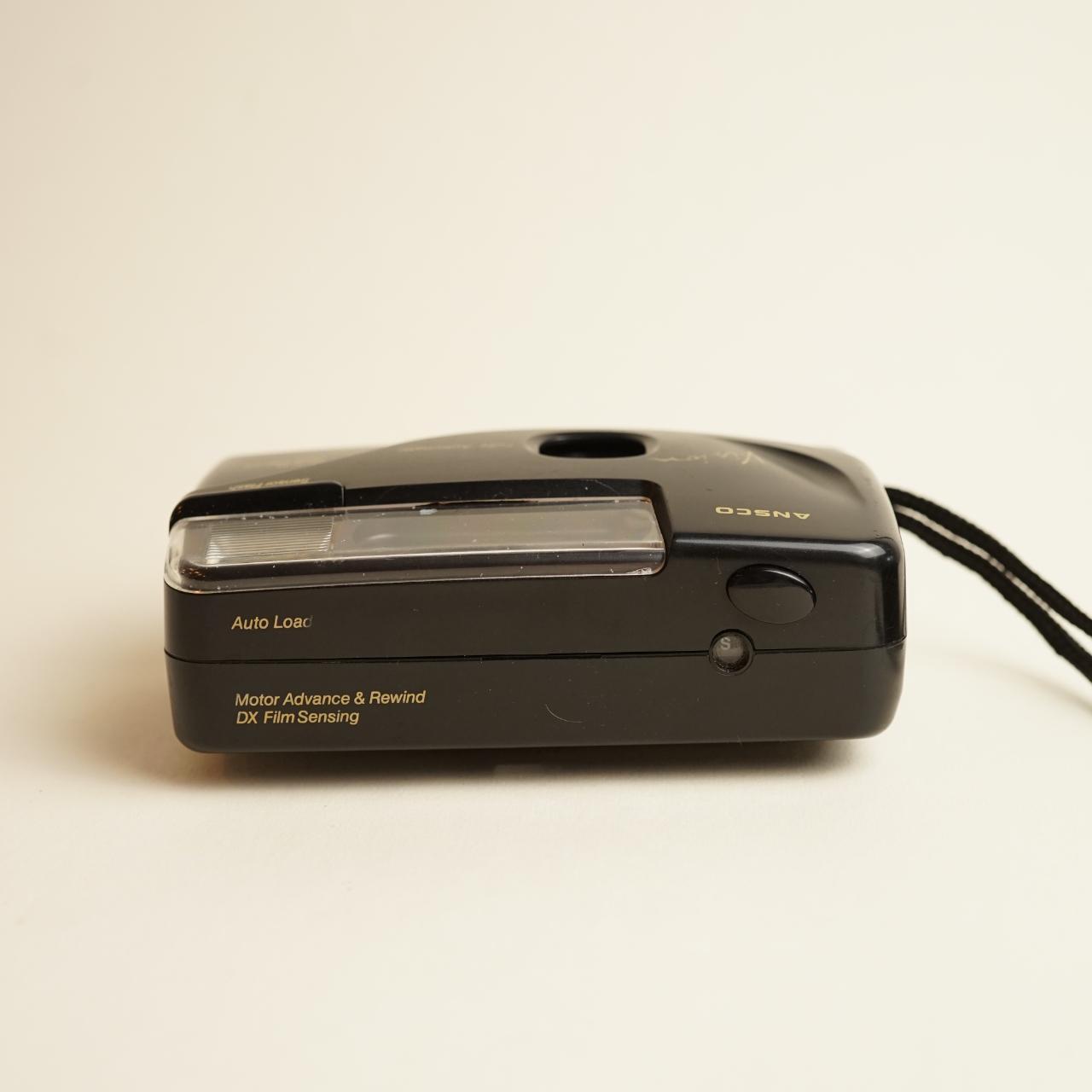 Ansco Vision Film Camera | 35mm Point & Shoot | Tested & Working | Black