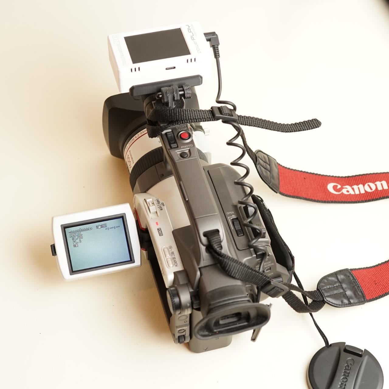Canon GL1 NTSC Mini DV Camcorder with Tapeless Setup | Tested & Working | Silver & Grey