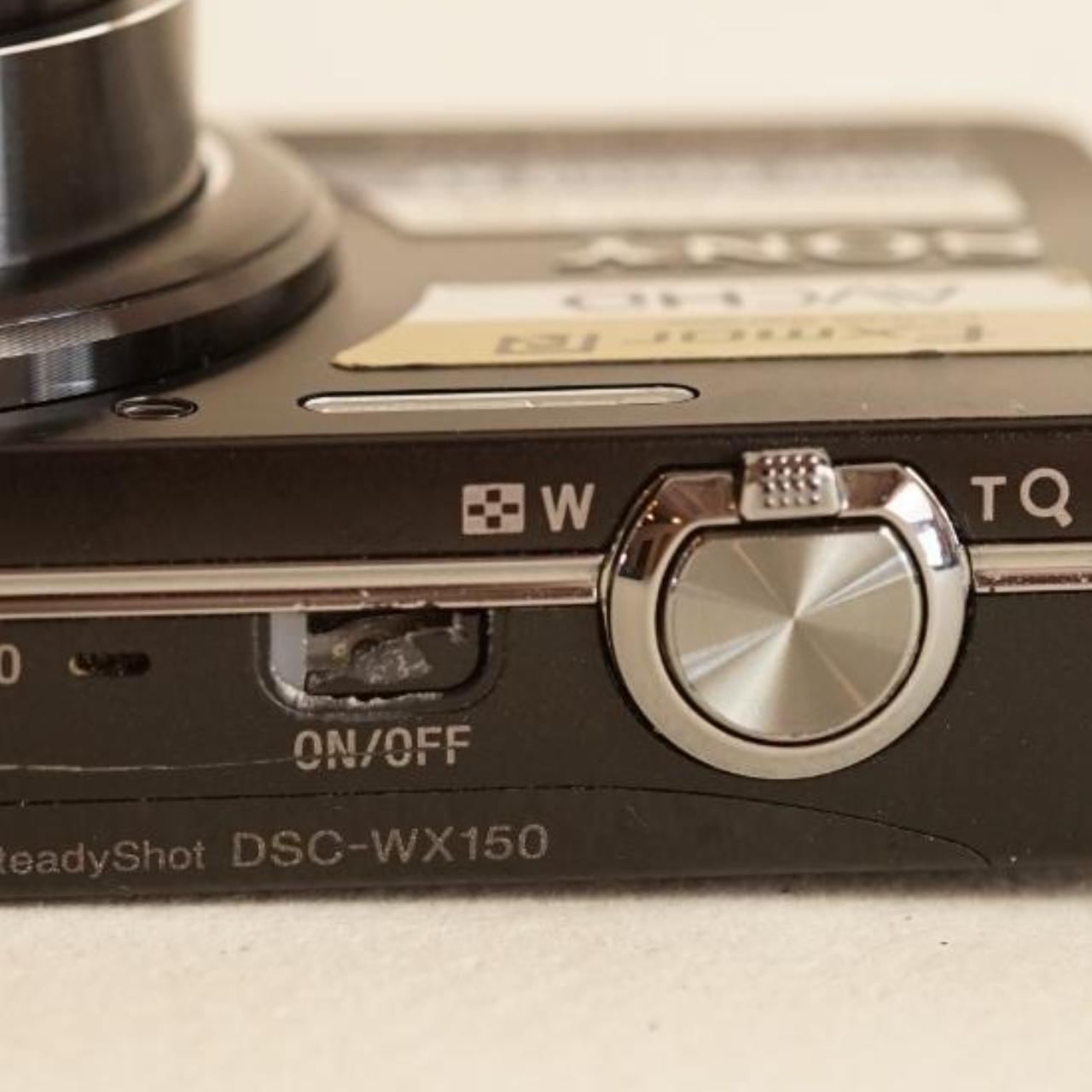 Sony Cyber-shot DSC-WX150 Digital Camera | 18.2MP | Tested & Working | Black