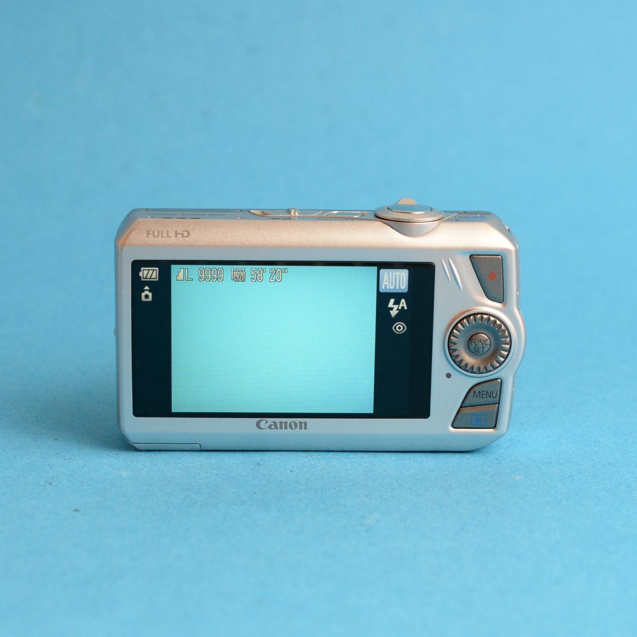Canon PowerShot SD4500 IS Digital Camera | 10MP | Tested & Working | Silver