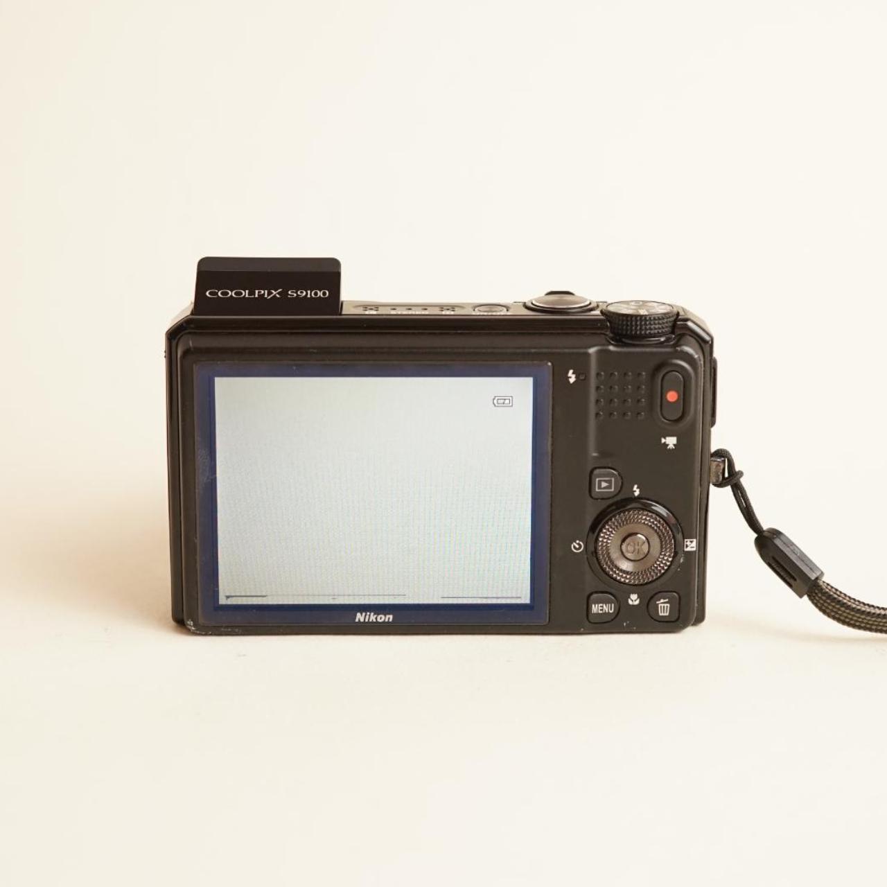 Nikon Coolpix S9100 Digital Camera | 12.1MP | Tested & Working | Black