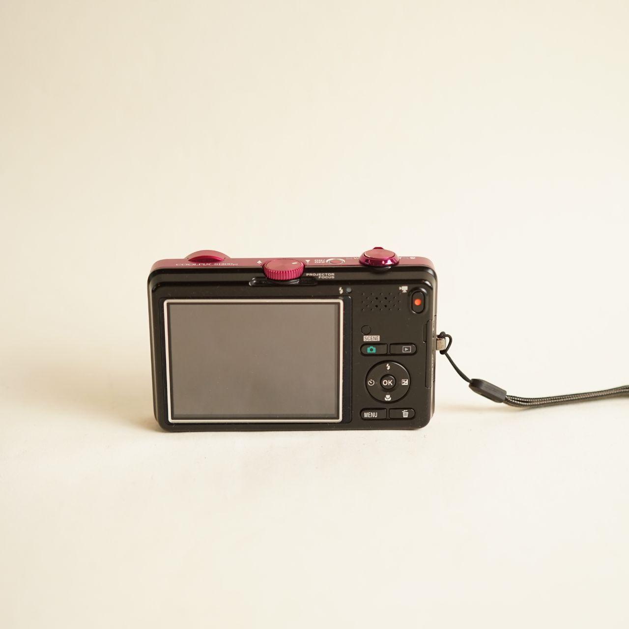 Nikon Coolpix S1200pj Digital Camera | 14.1MP | Tested & Working | Pink