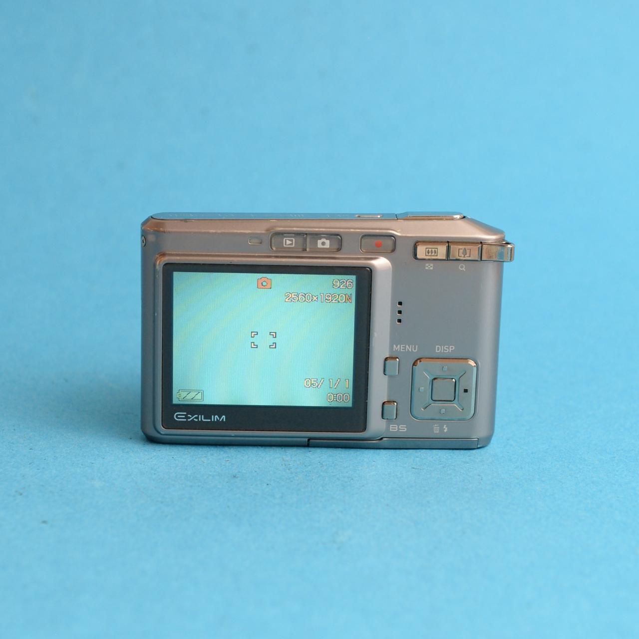 Casio Exilim EX-S500 Digital Camera | 5MP | Tested & Working | Silver