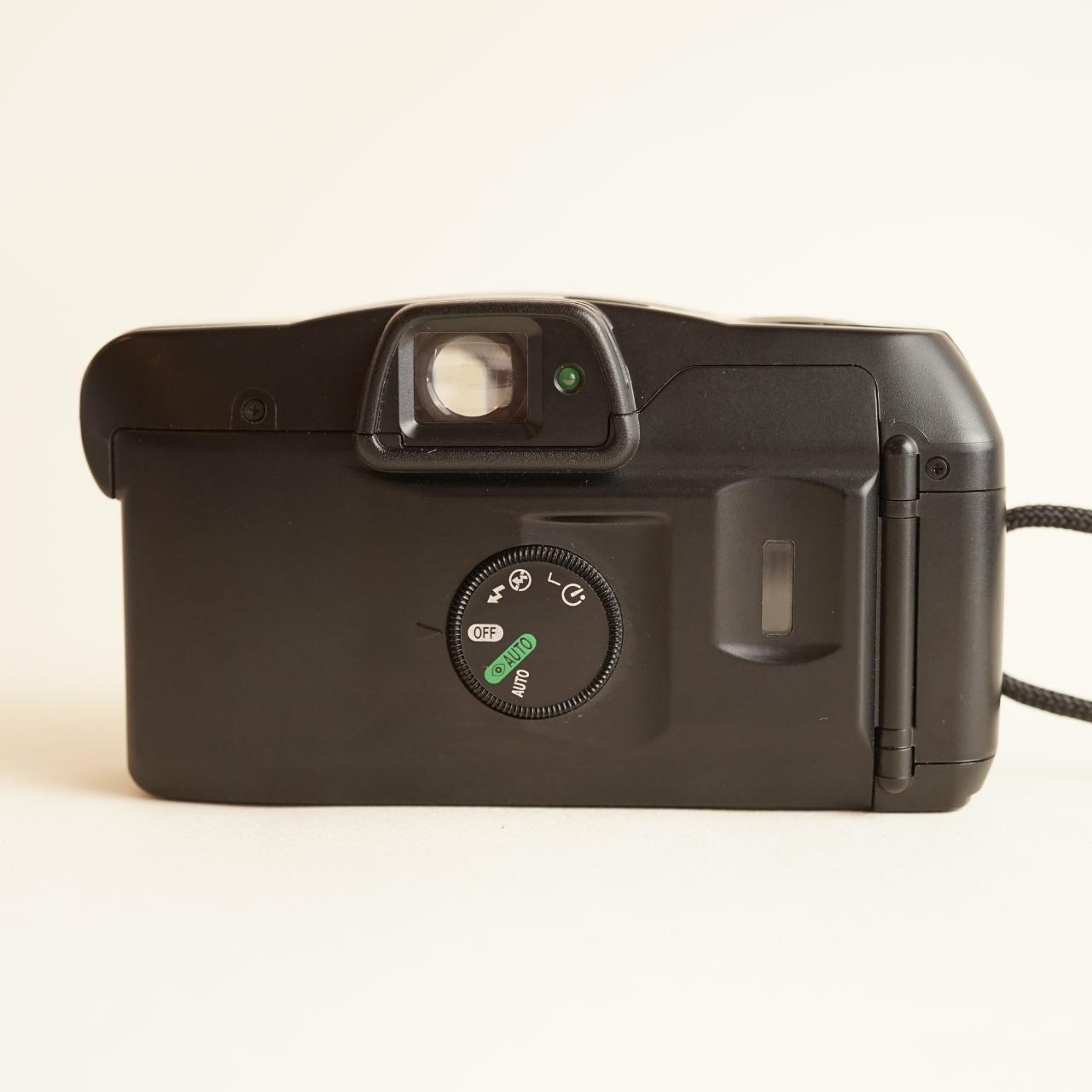 Canon Sure Shot 80 Tele Film Camera | 35mm Point & Shoot | Tested & Working | Black