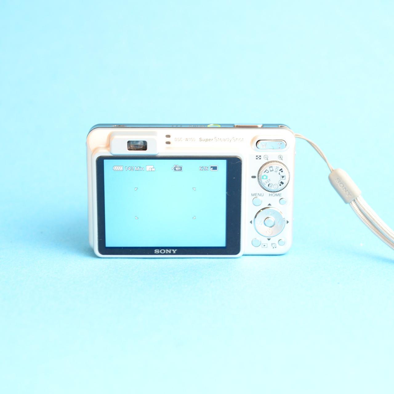 Sony Cyber-shot DSC-W150 Digital Camera | 8.1MP | Tested & Working | Silver