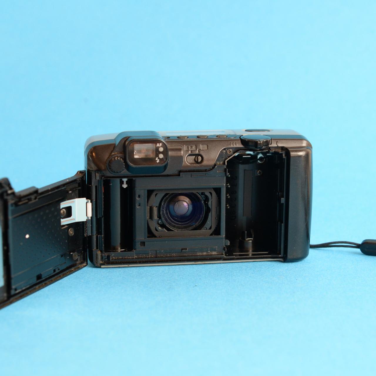 Pentax IQZoom 90MC Film Camera | 35mm Point & Shoot | Tested & Working | Silver