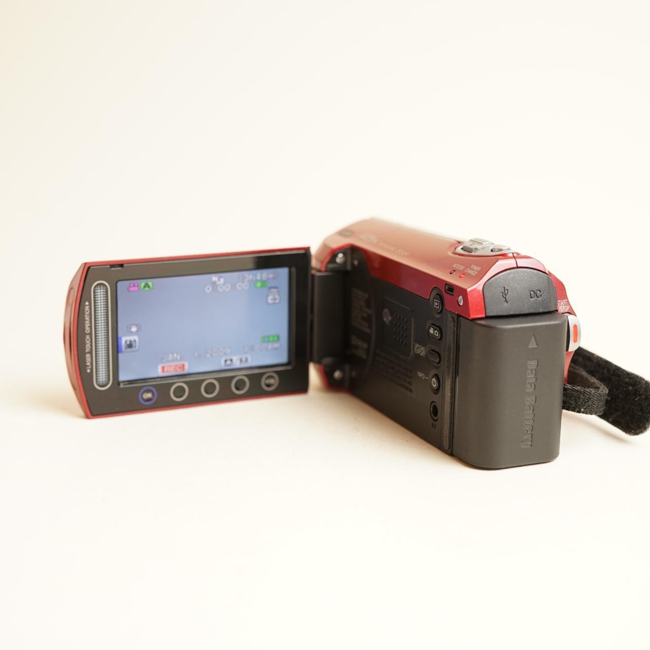 JVC Everio GZ-MS230RU Digital Camcorder | Tested & Working | Red