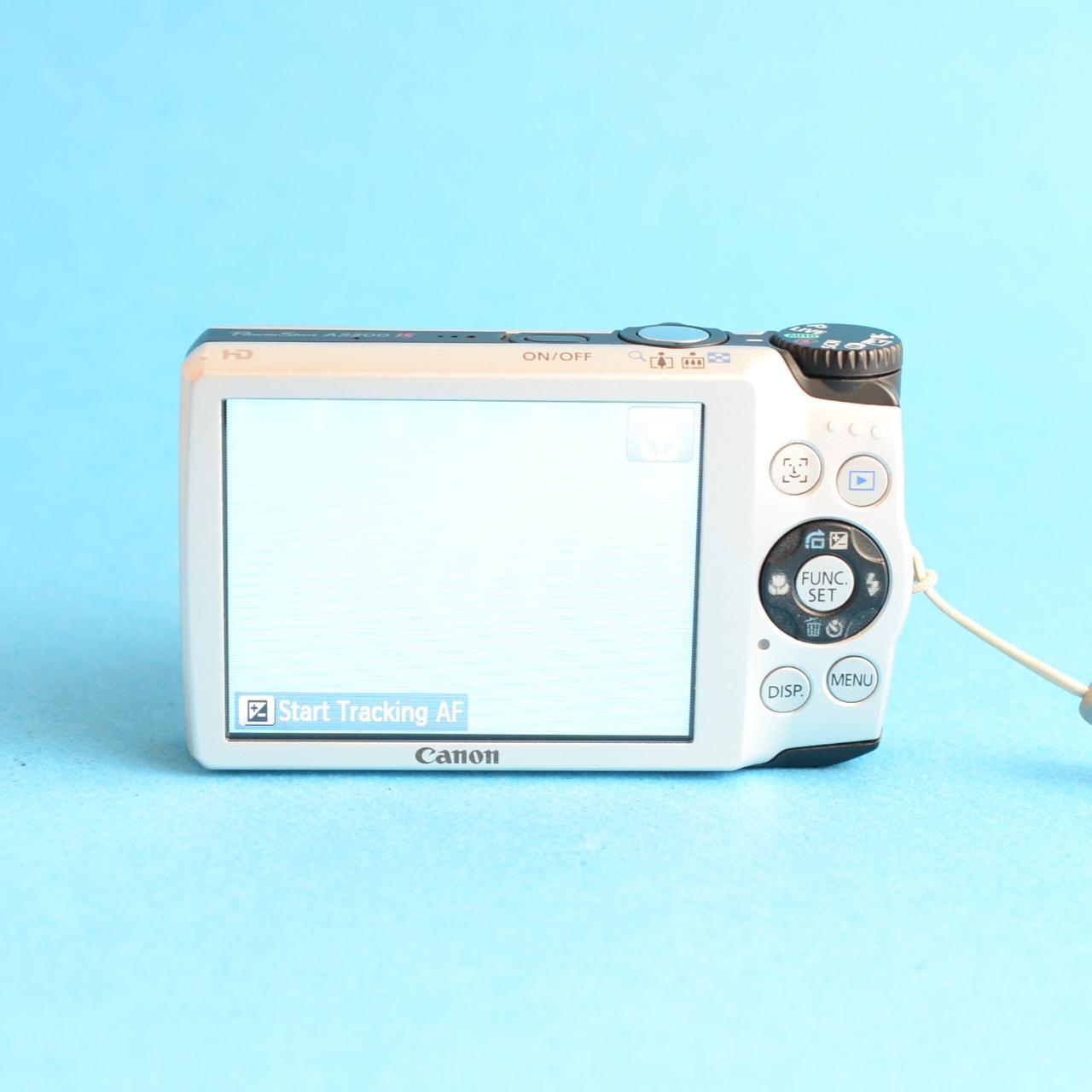Canon PowerShot A3300 IS Digital Camera | 16MP | Tested & Working | Silver