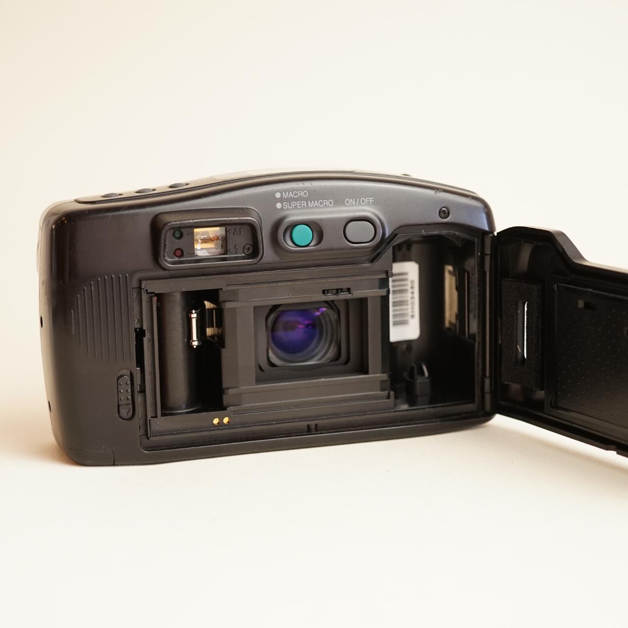 Samsung Maxima Zoom 105 Film Camera | 35mm Point & Shoot | Read Description | Black