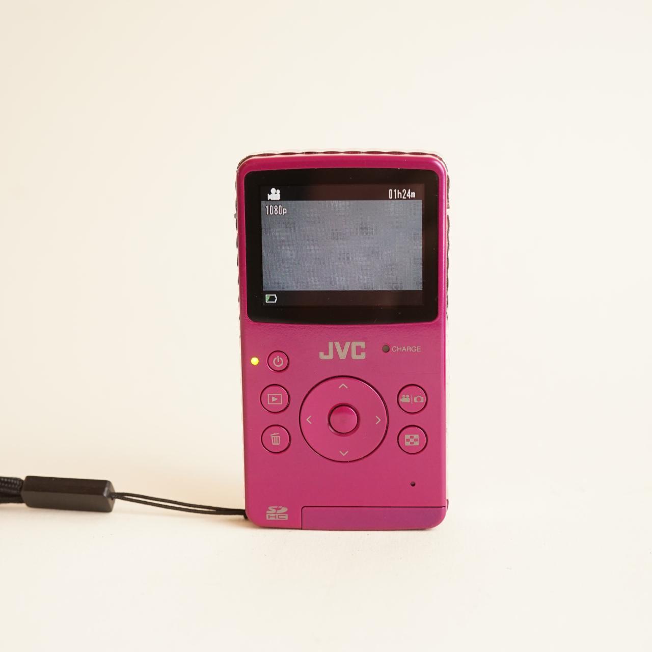 JVC GC-FM1VU Digital Camcorder | Tested & Working | Pink