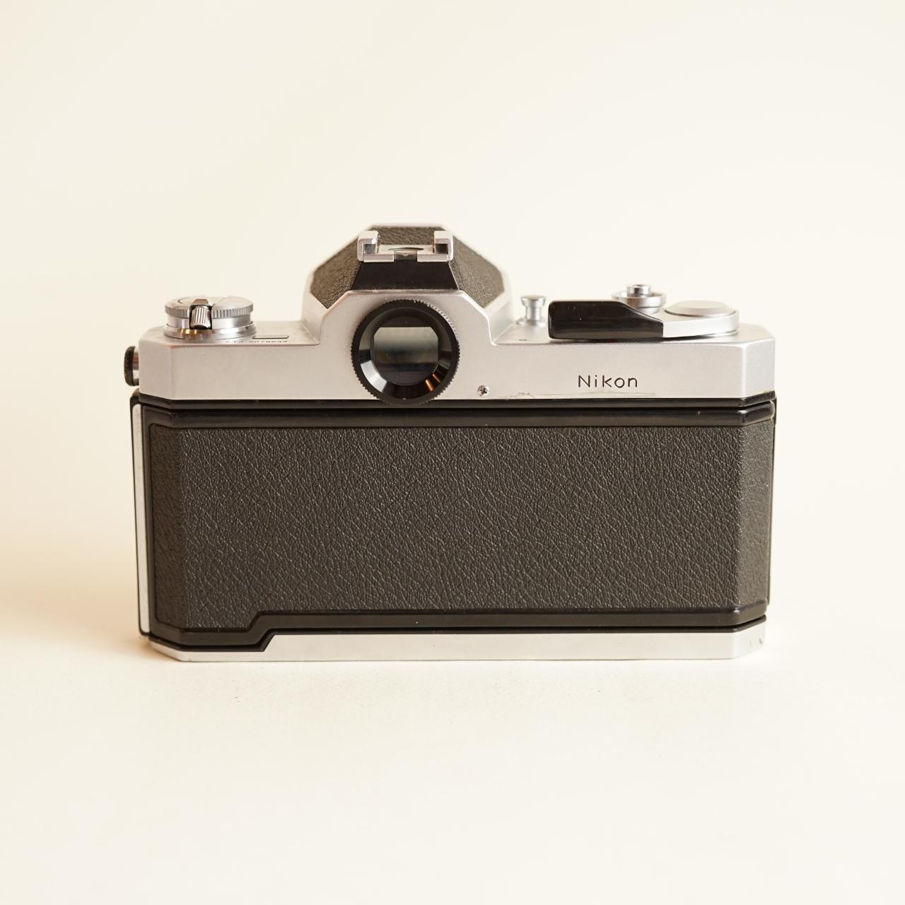 Nikkormat FT3 35mm SLR Film Camera | Tested & Working | Silver & Black