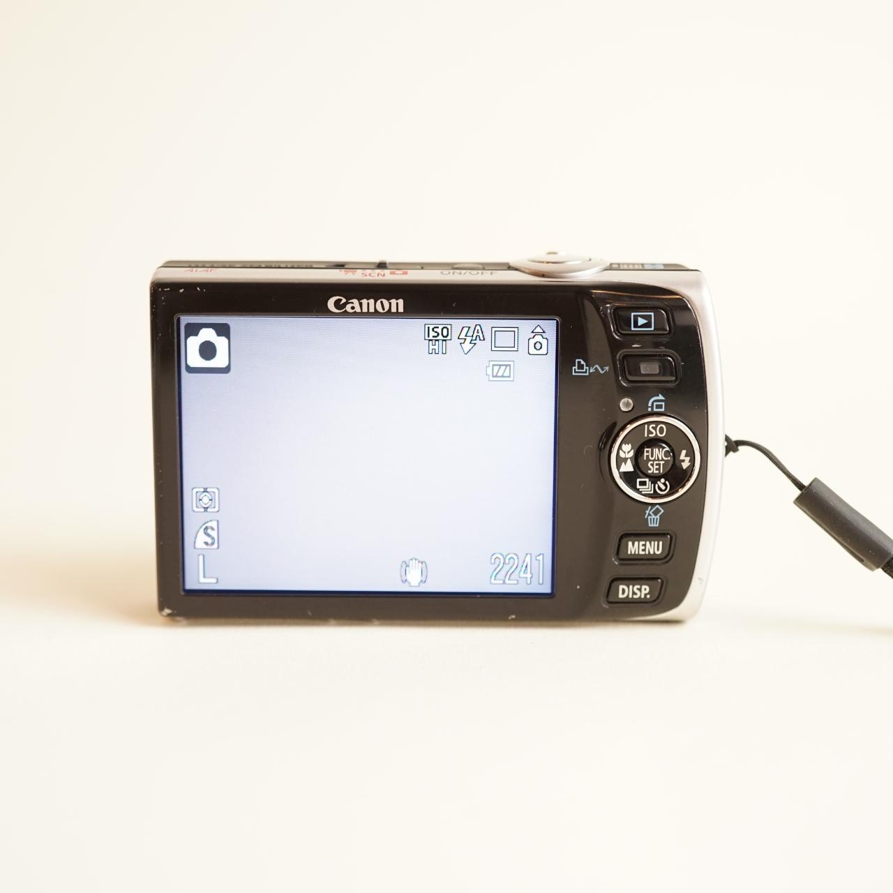 Canon PowerShot SD870 IS Digital Camera | 8.0MP | Tested & Working | Silver