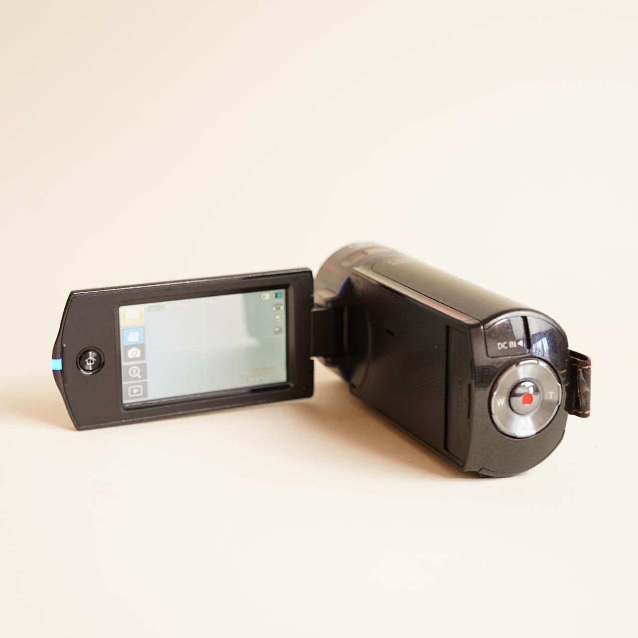 Samsung HMX-QF20 Digital Camcorder | 5MP Stills | Tested & Working | Black