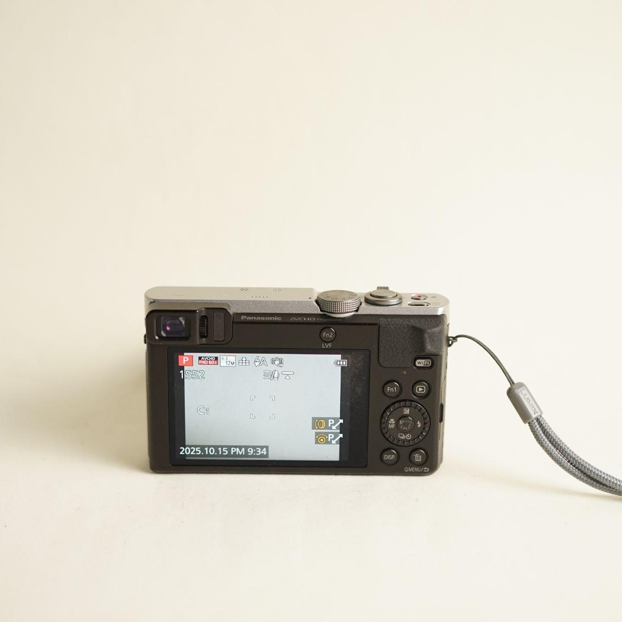 Panasonic Lumix DMC-ZS50 Digital Camera | 12.1MP | Tested & Working | Black & Silver