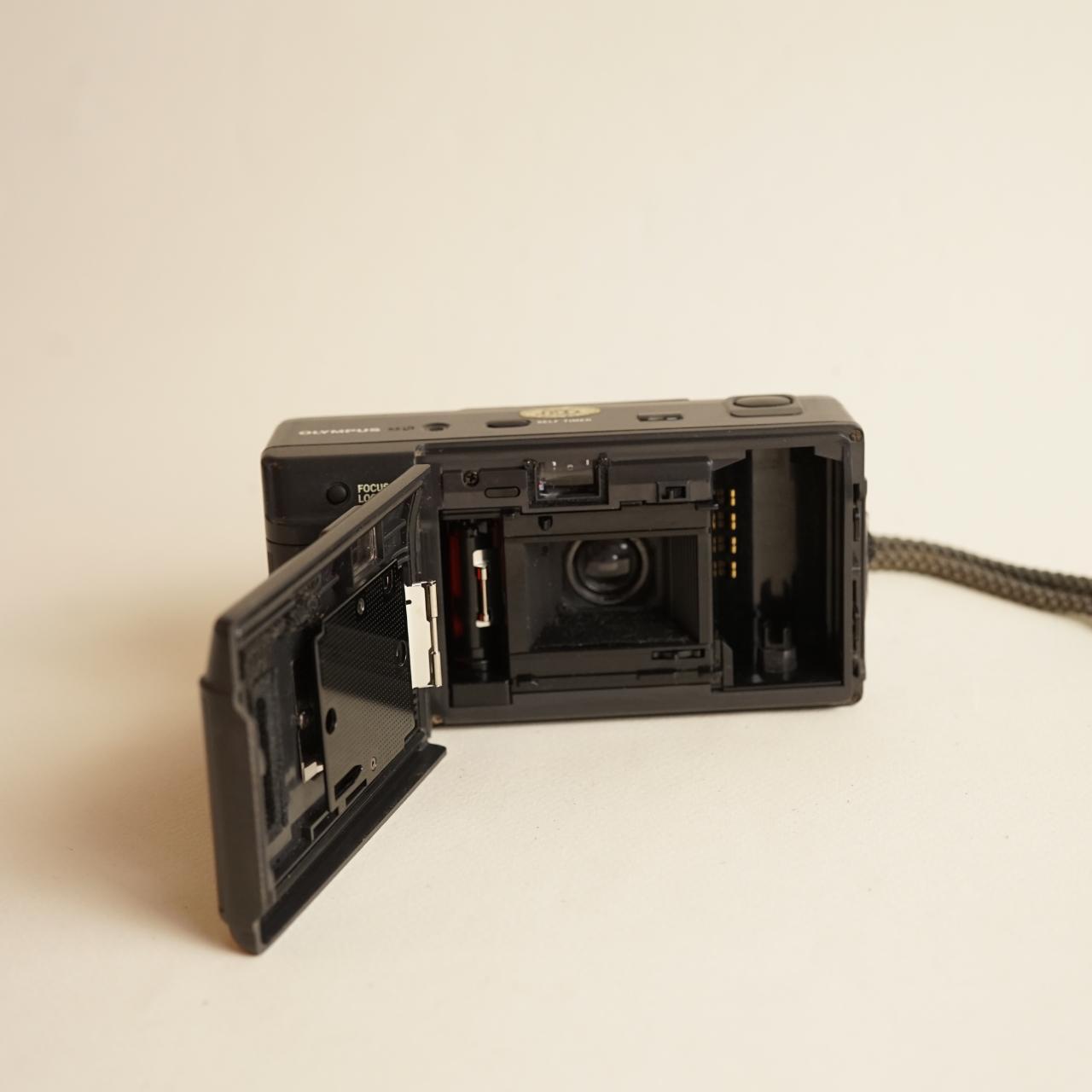 Olympus Infinity Film Camera | 35mm Point & Shoot | Tested & Working | Grey