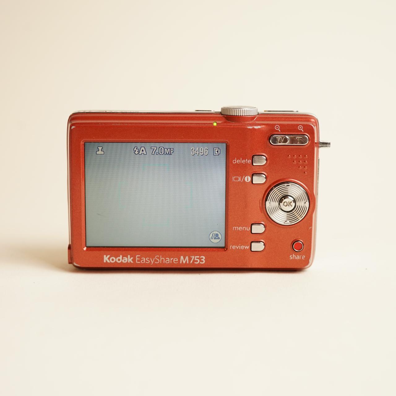 Kodak EasyShare M753 Digital Camera | 7.0MP | Tested & Working | Orange