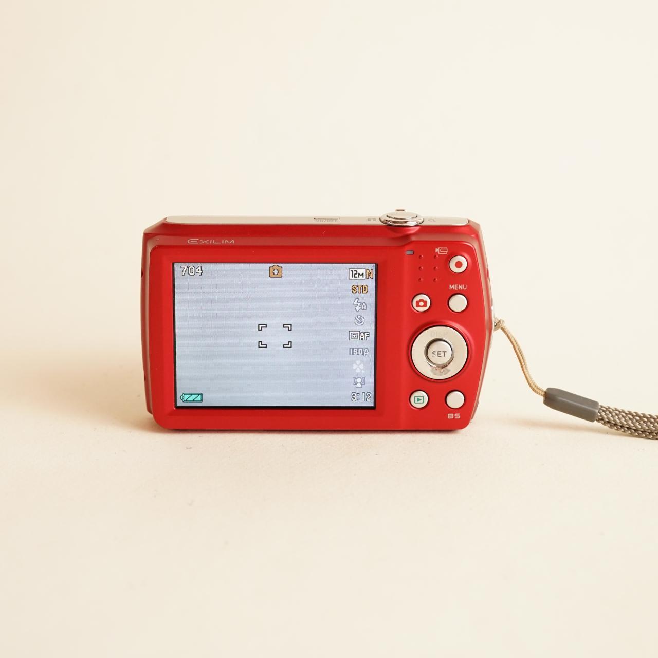 Casio Exilim EX-Z16 Digital Camera | 12MP | Tested & Working | Red