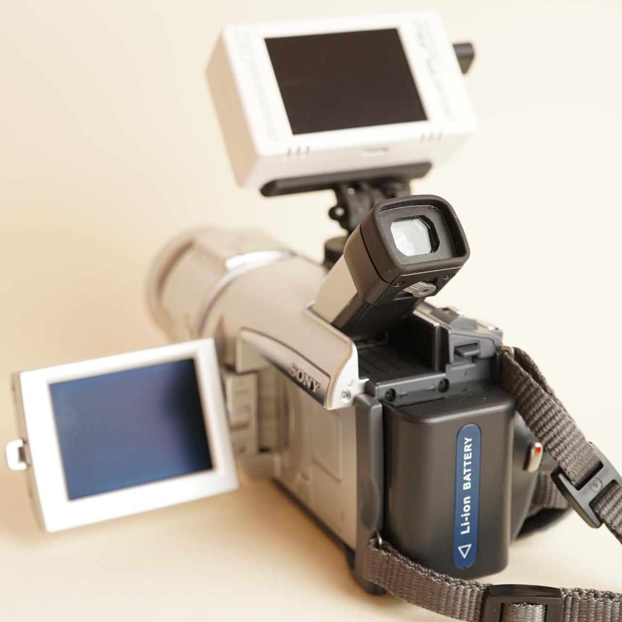 Sony DCR-TRV70 Mini DV Camcorder with Tapeless Setup | Tested & Working | Silver & Grey