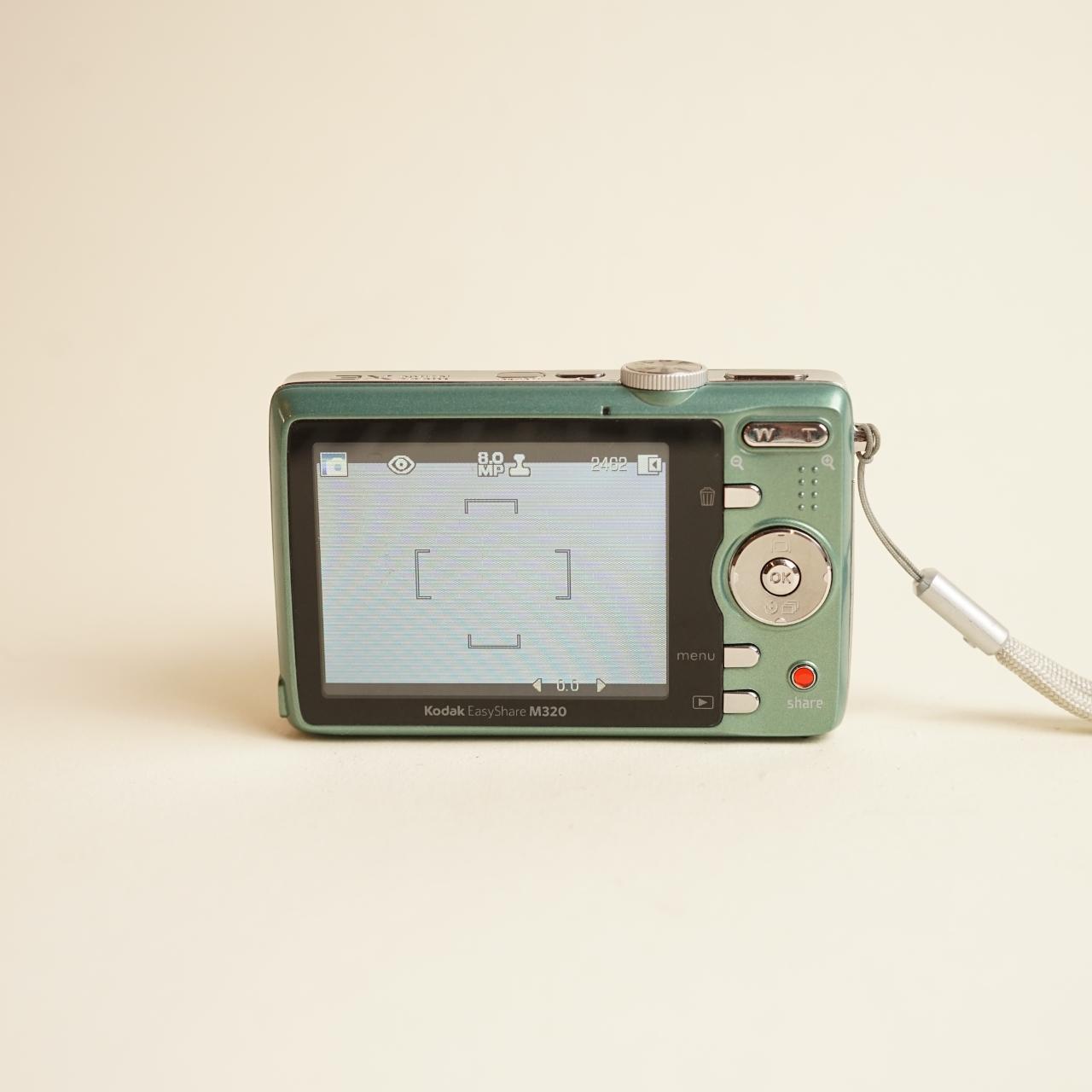 Kodak EasyShare M320 Digital Camera | 9.2MP | Tested & Working | Seafoam Blue