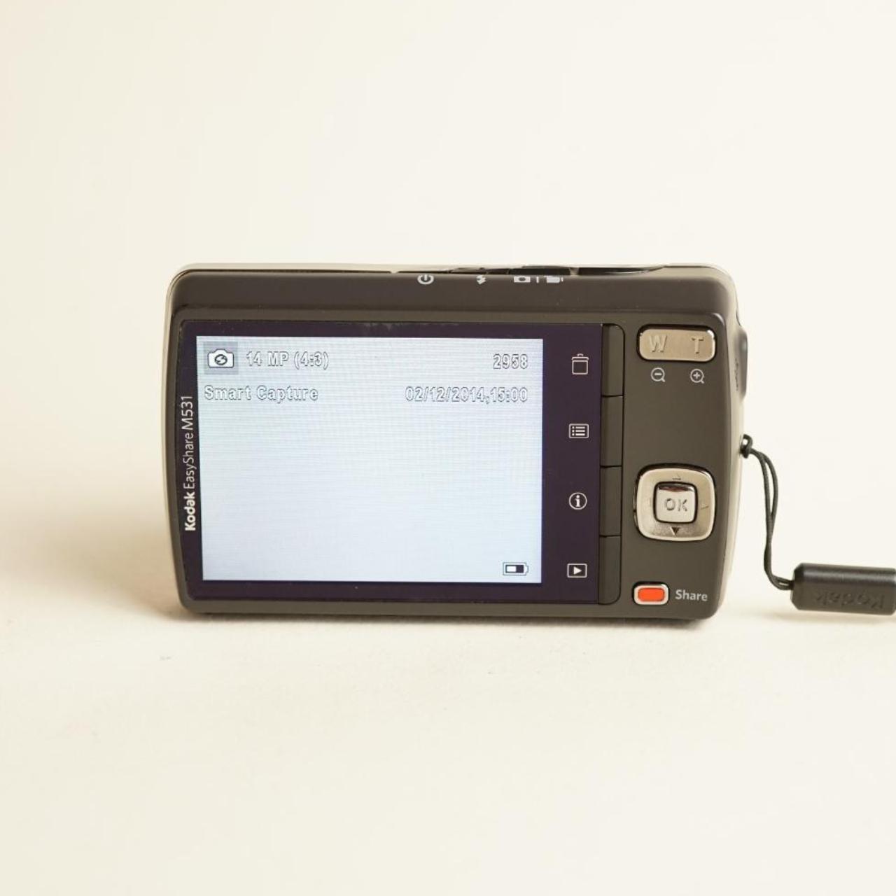 Kodak EasyShare M531 Digital Camera | 14MP | Tested & Working | Red & Black
