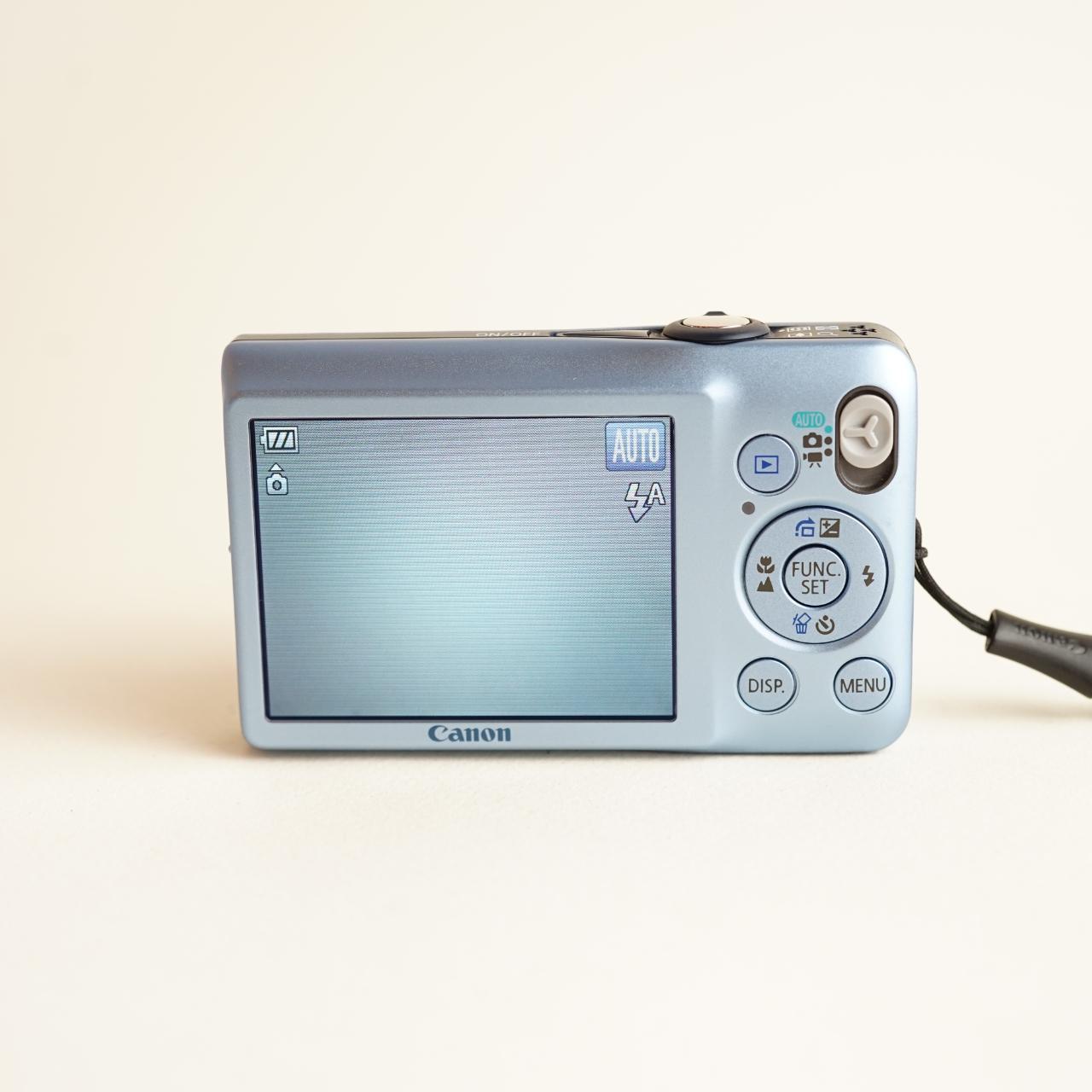 Canon PowerShot SD1300 IS Digital Camera | 12MP | Tested & Working | Blue