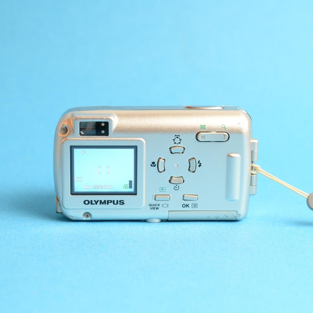 Olympus Stylus 400 Digital Camera | 4.0MP | Tested & Working | Silver