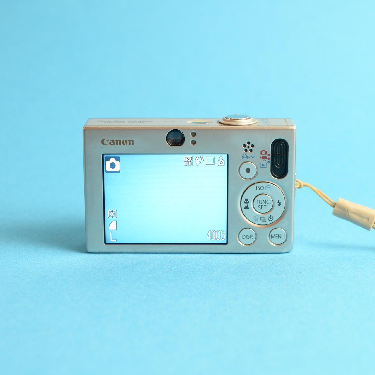 Canon PowerShot SD1000 Digital Camera | 7.1MP | Tested & Working | Silver