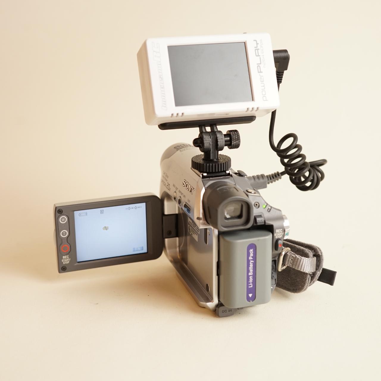 Sony Handycam DCR-HC21 Digital Camcorder with Tapeless Setup | Camcorder | Tested & Working | Silver