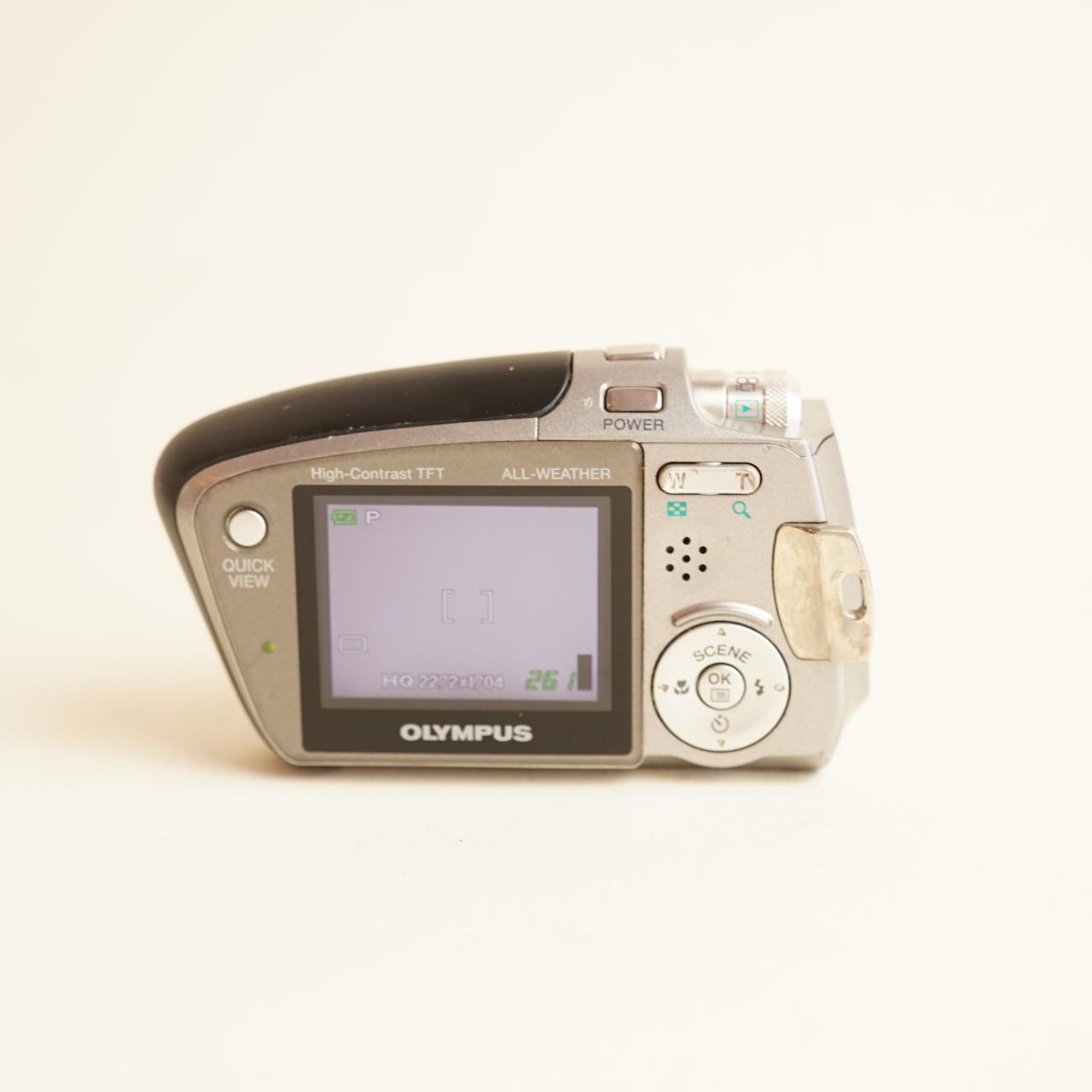 Olympus Stylus Verve Digital Camera | 4MP | Tested & Working | Black