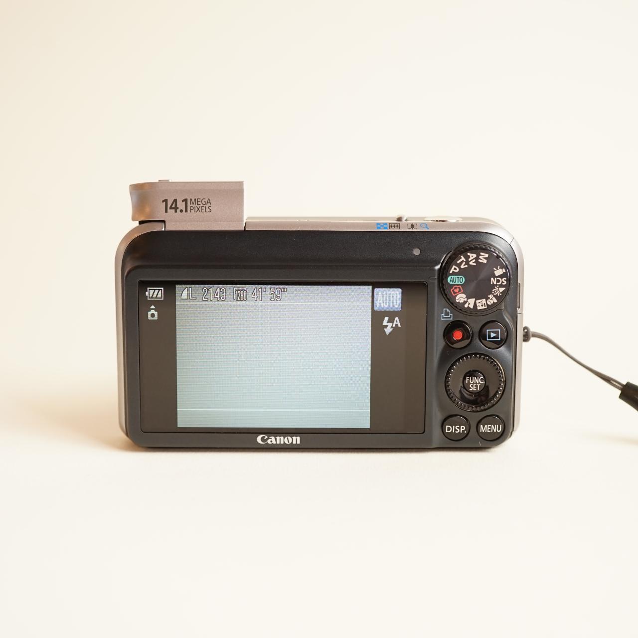 Canon PowerShot SX210 IS Digital Camera | 14.1MP | Tested & Working | Black