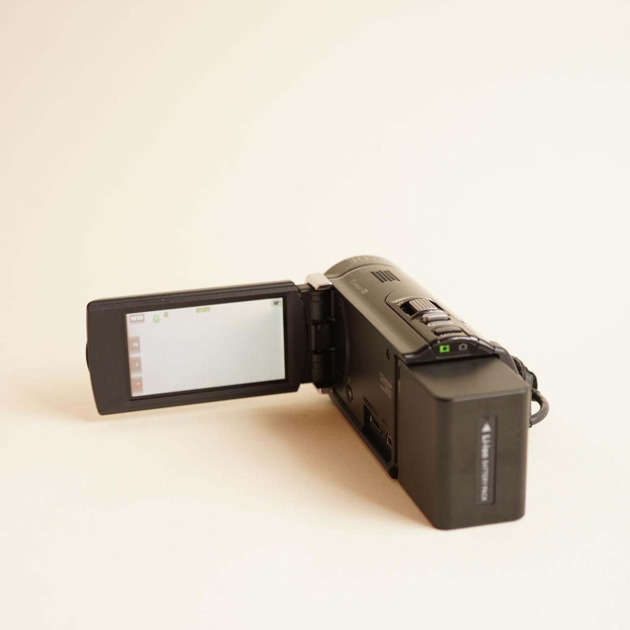 Sony Handycam HDR-CX210 Digital Camcorder | Tested & Working | Black