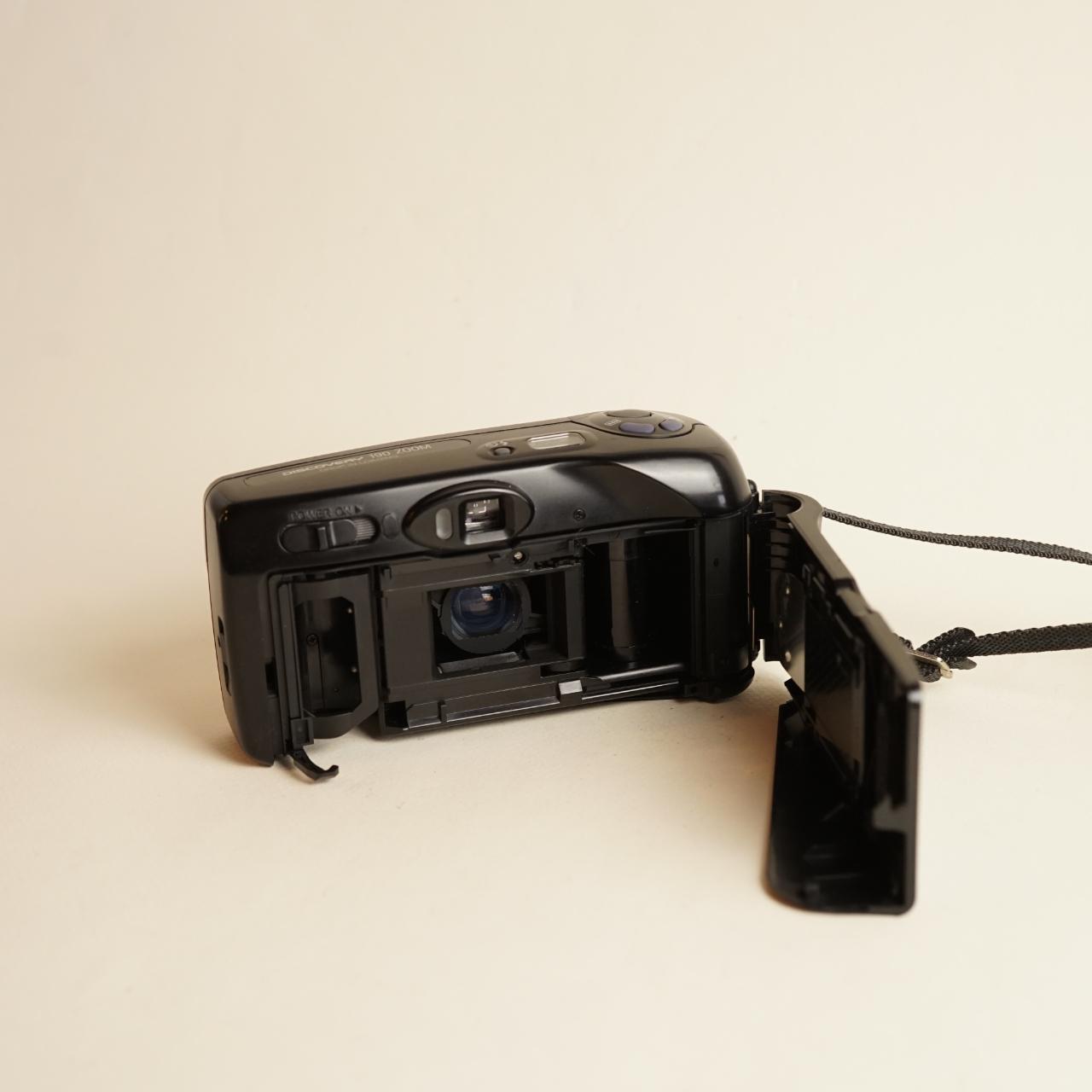 Fujifilm Discovery 190 Zoom Film Camera | 35mm Point & Shoot | Tested & Working | Black