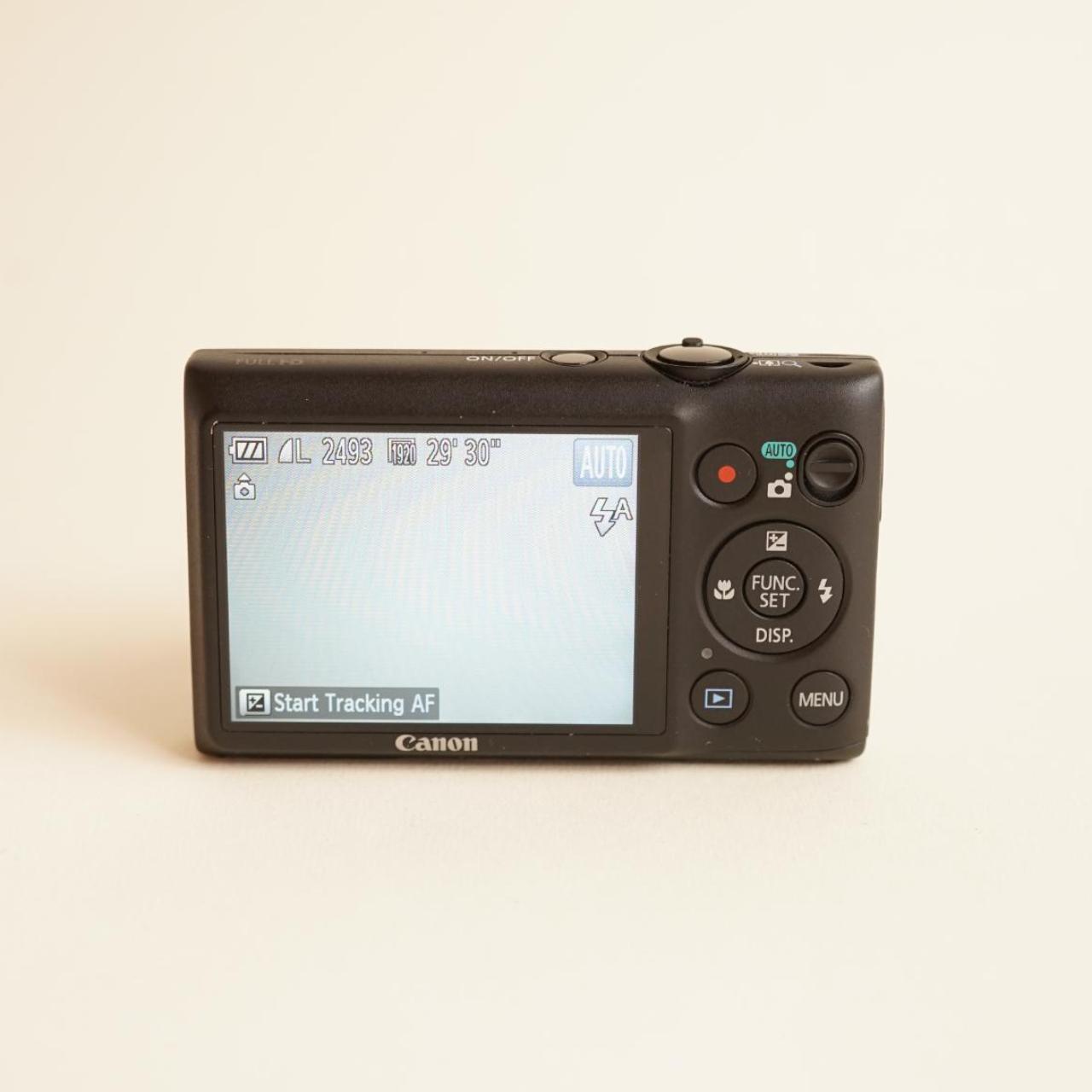 Canon PowerShot ELPH 300 HS Digital Camera | 12.1MP | Tested & Working | Black