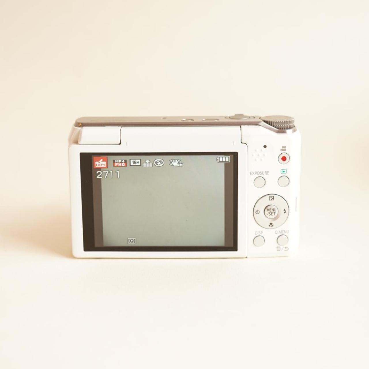 Panasonic Lumix DMC-ZS35 Digital Camera with Selfie Screen | 16MP | Tested & Working | White