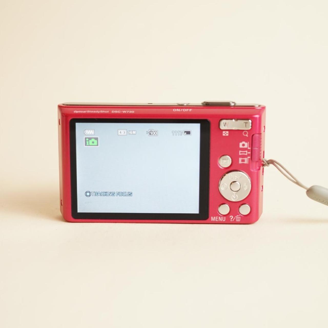Sony Cyber-shot DSC-W730 Digital Camera | 16.1MP | Tested & Working | Pink