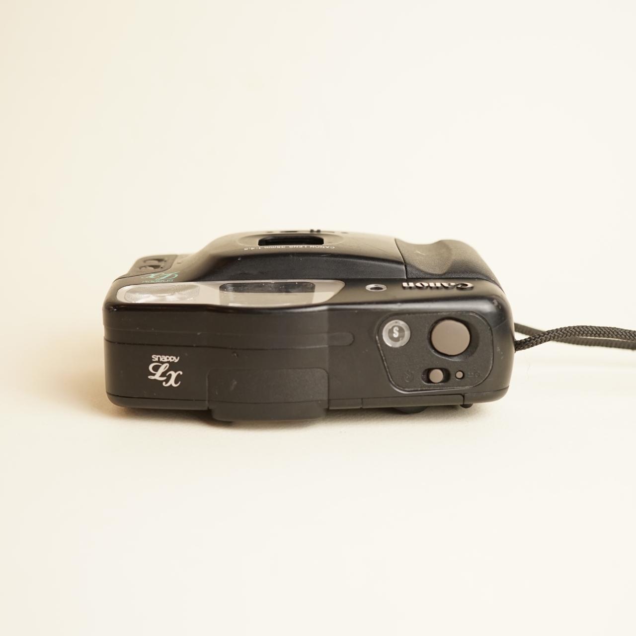 Canon Snappy LX | 35mm Point & Shoot Film Camera | Tested & Working | Black