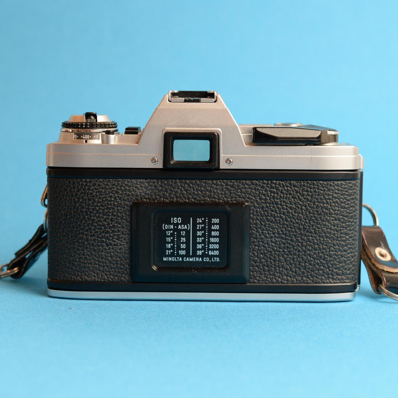 Minolta X-370 Film Camera | 35mm SLR | Tested & Working | Black & Silver